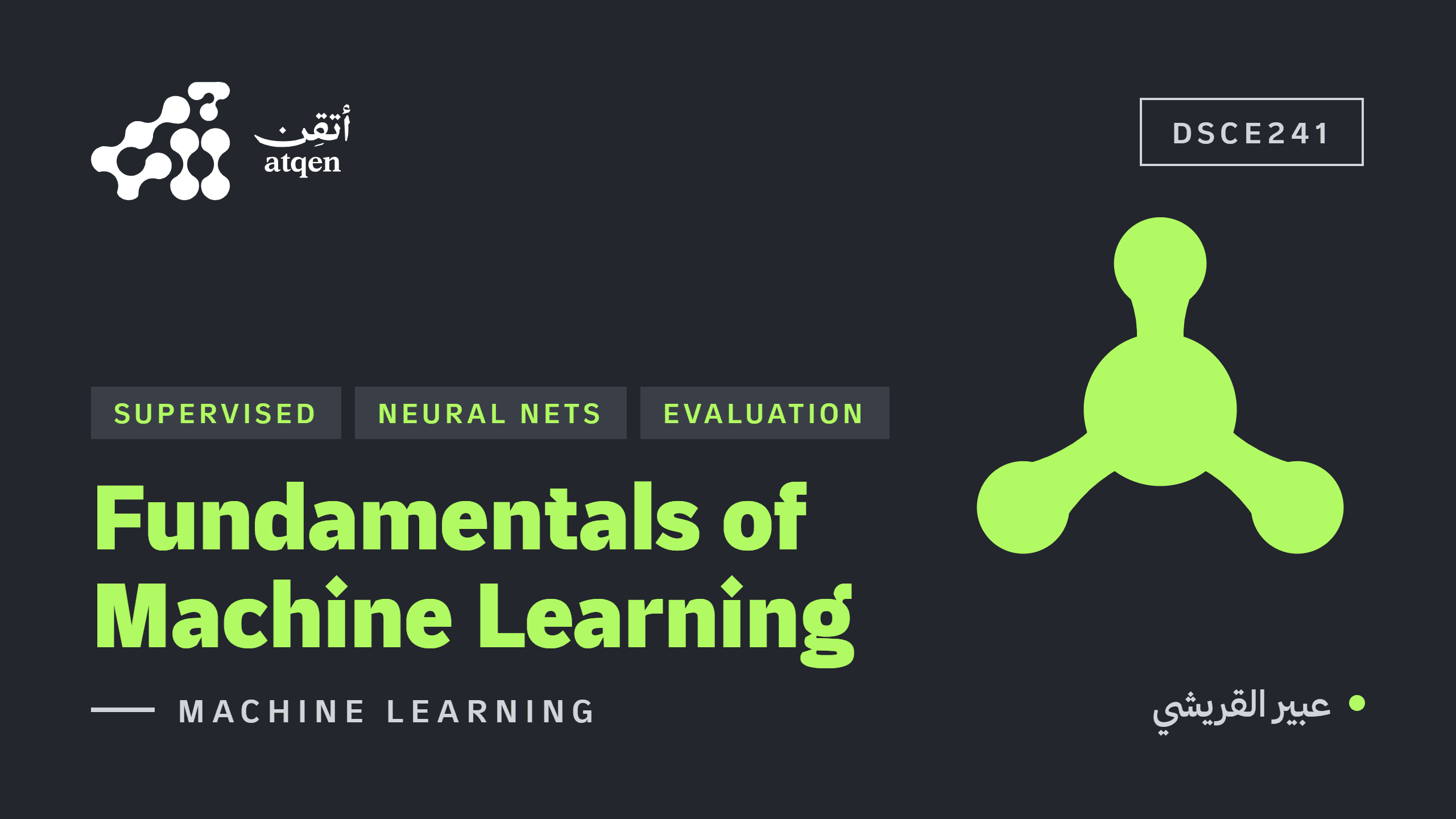 Fundamentals of Machine Learning